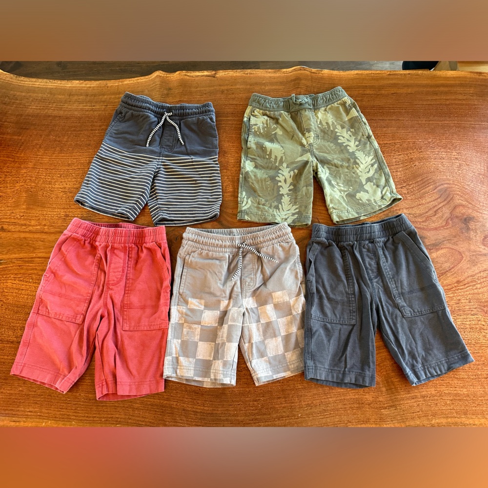 Tea Collection lot of five pairs of shorts size 6
